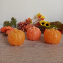 Halloween tök  gyertya
