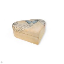 Szív formájú tükrös doboz