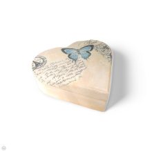 Szív formájú tükrös doboz