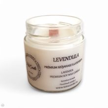 Levendula prémium szójaviasz illatgyertya