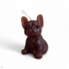 Francia bulldog gyertya