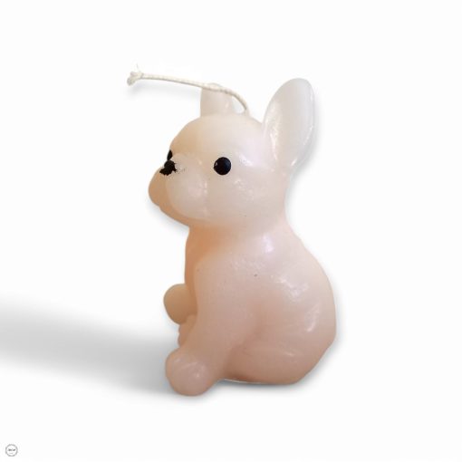 Francia bulldog gyertya