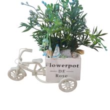 Nyári kerékpár asztaldísz