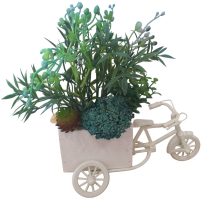 Nyári kerékpár asztaldísz