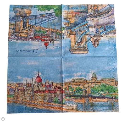 Budapest szalvéta 