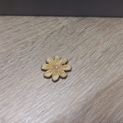 Natúr fa - virág 2,5 cm
