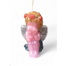 Festett angyal gyertya