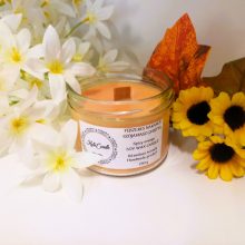 Fűszeres narancs szójaviasz illatgyertya