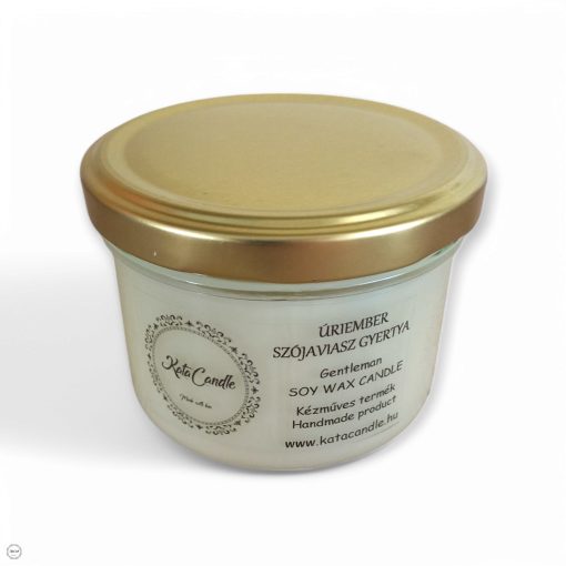 Úriember szójaviasz illatgyertya