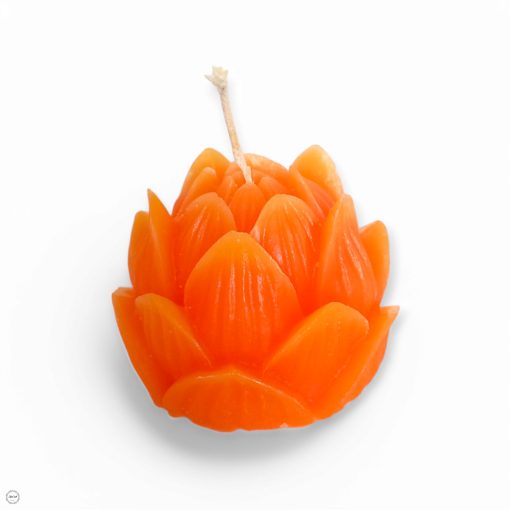 Lótusz bimbó gyertya