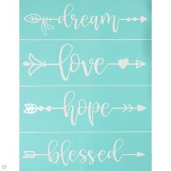 Szita-stencil 215 x 275 mm