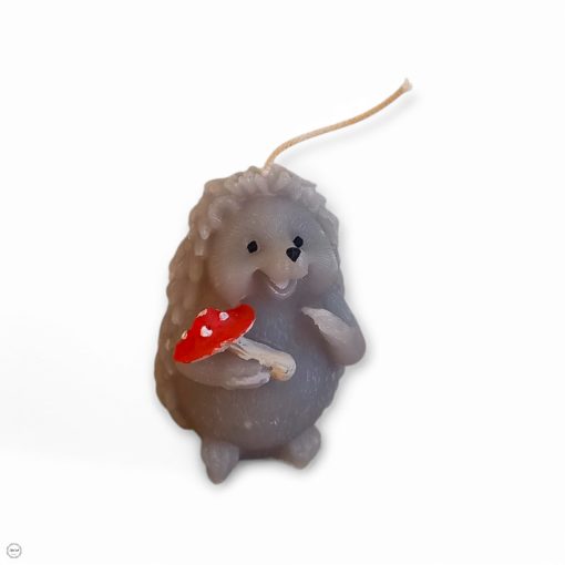 Festett süni gombával gyertya