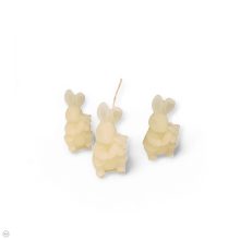 Nyuszi répával gyertya